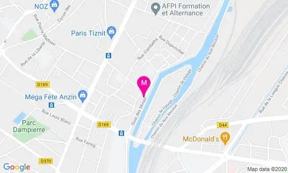 Localisation Dr Sophie Valero Godin