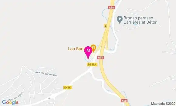Localisation Dr Caroline Luc