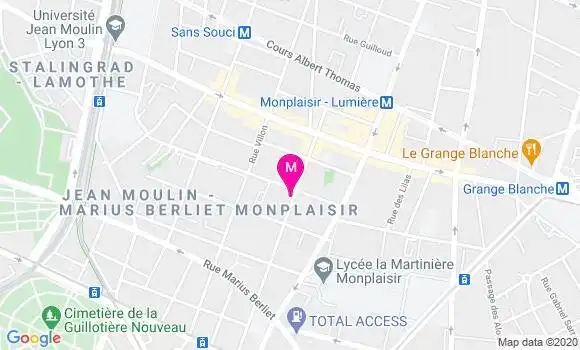 Localisation Dr Marie Emilie Plantard