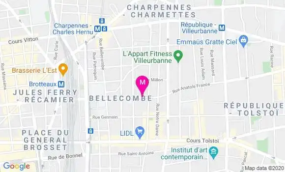 Localisation Dr Jean Louis Augros