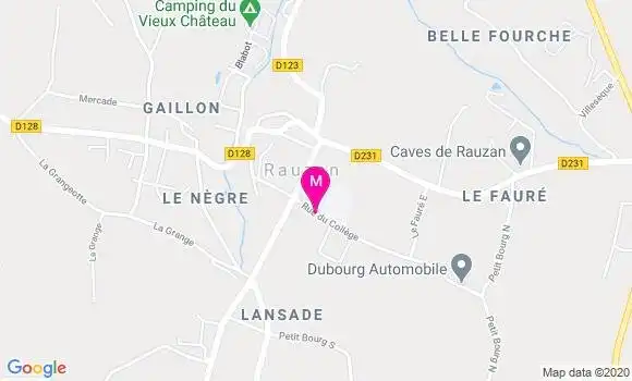 Localisation Dr Nordine Fattani