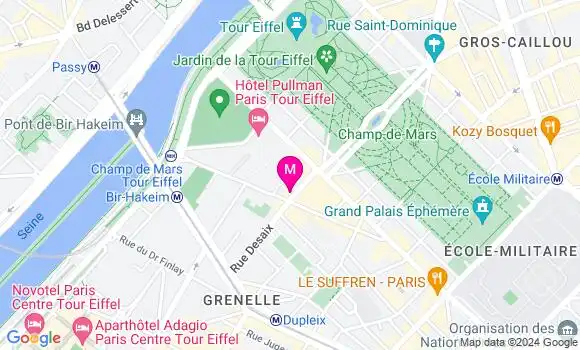 Localisation Dr Audrey Allard