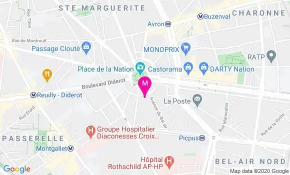 Localisation Dr Anne Charlotte Royer