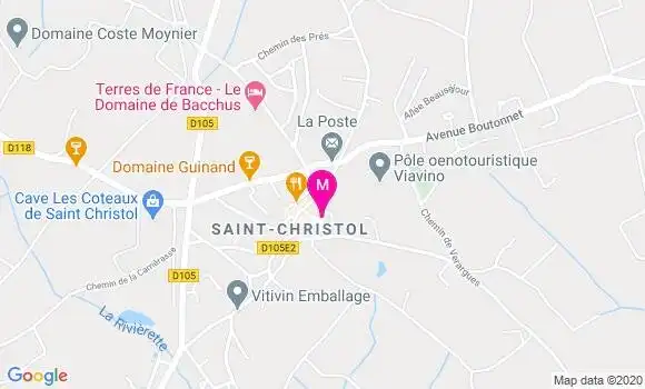 Localisation Dr Catherine Revessat