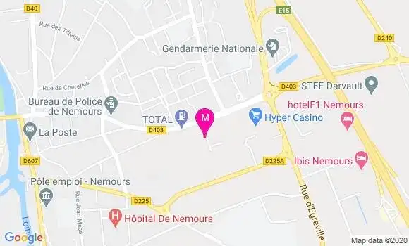 Localisation Dr Jean Denis Hoonakker