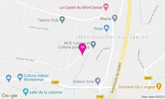 Localisation Dr Sophie Bernasconi Hovaere