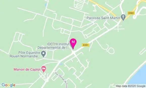 Localisation Dr Wilfried Herouin