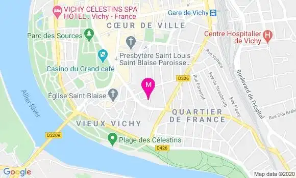 Localisation Dr Anne Hamel