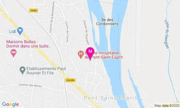 Localisation Dr Philippe Masson