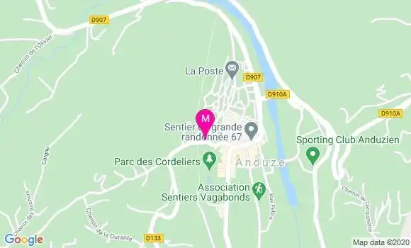 Localisation Dr Benoit Vallee