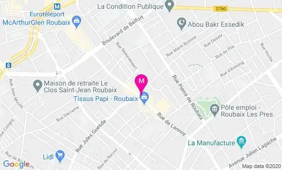 Localisation Dr Olivier Tesmoingt