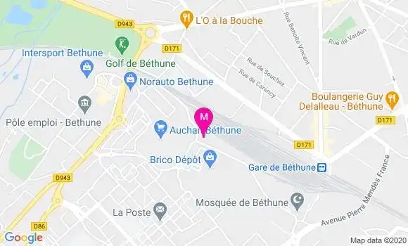 Localisation Dr Nicolas Vanbelle