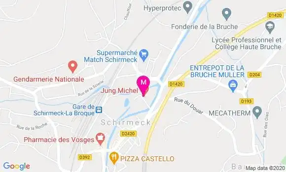 Localisation Dr Flora Douard