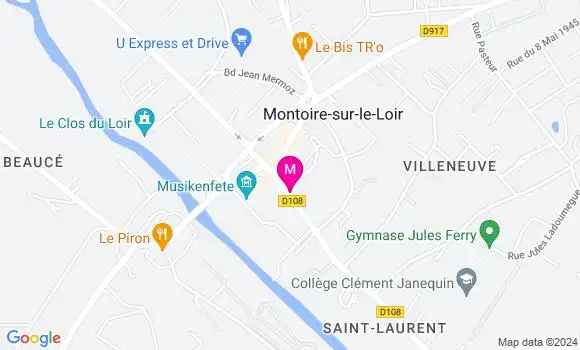 Localisation Dr Emilie Vignas