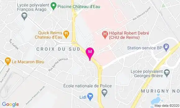 Localisation Dr Charles Mpay