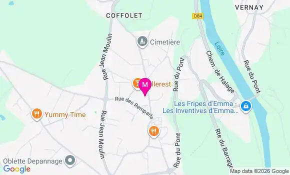 Localisation Dr Marie Daresse Lapendery