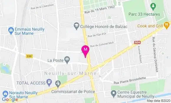 Localisation Dr Saad Chakib Cherrak