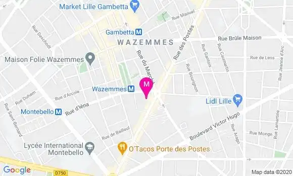Localisation Dr Mustapha Benameur