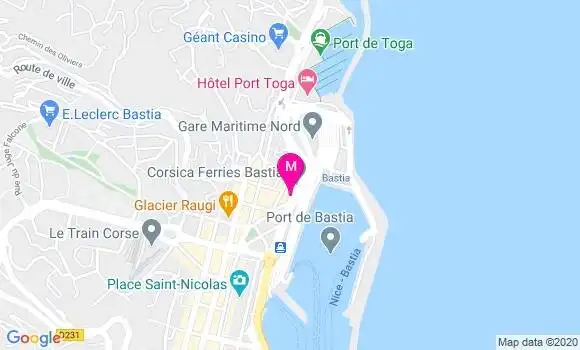 Localisation Dr Carlos Beccaria