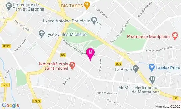 Localisation Dr Raymond Salas