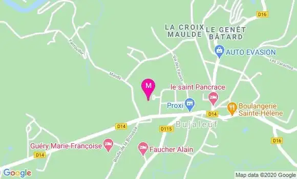 Localisation Dr Christel Saby