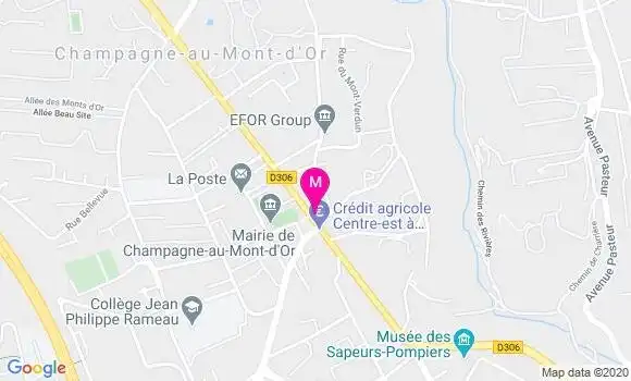 Localisation Dr Isabelle Cahen Baratte