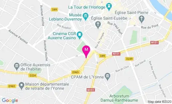 Localisation Dr Lucian Marti