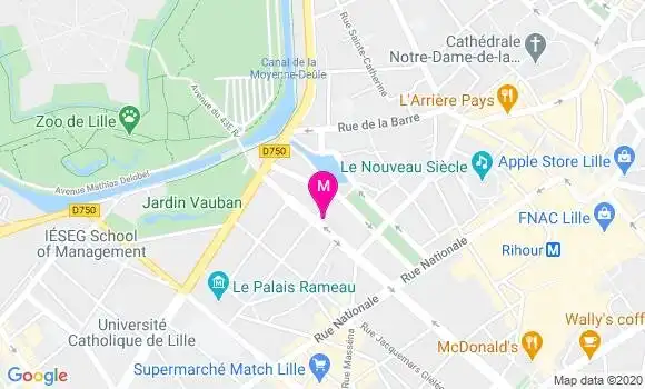 Localisation Dr Alexandra Lestienne