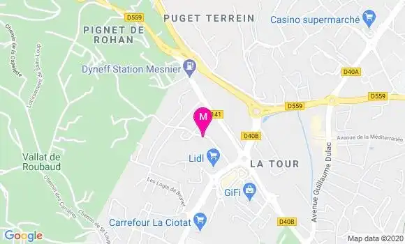 Localisation Dr Mailis Pamelle
