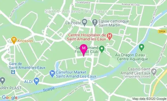 Localisation Dr Kaies Akkari