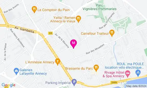 Localisation Dr Quentin Touron