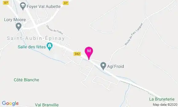 Localisation Dr Olivia Goujon