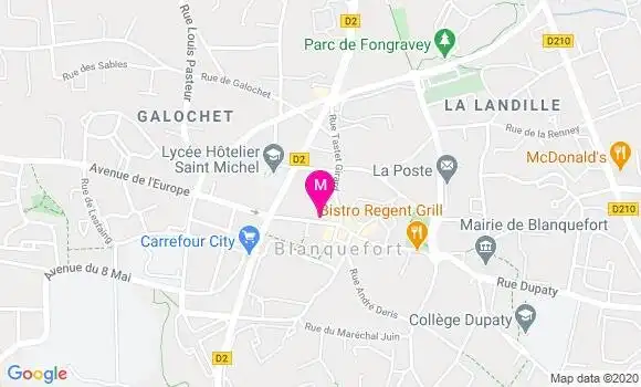 Localisation Dr Anne Sophie Beltoise