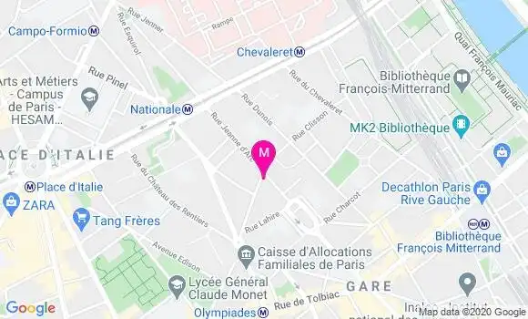 Localisation Dr Didier Couturier