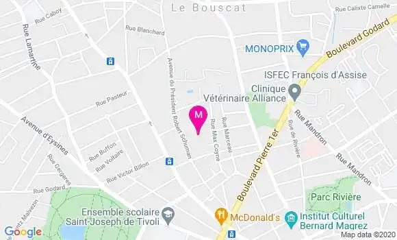 Localisation Dr Jean Pierre Rozier