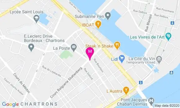 Localisation Dr Helene Daulouede