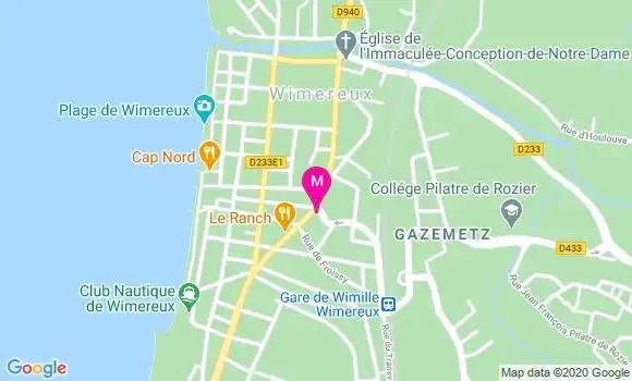 Localisation Dr Benjamin Deneuville