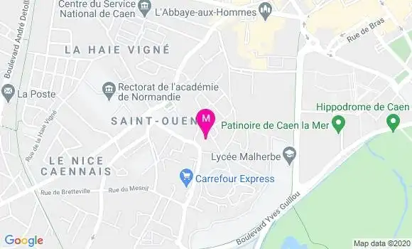 Localisation Dr Jennifer Gennesseaux