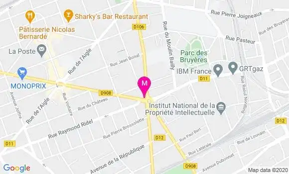 Localisation Dr Elodie Autegarden