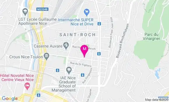 Localisation Dr Florence Macario