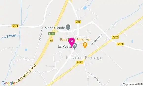 Localisation Dr Sophie Derule