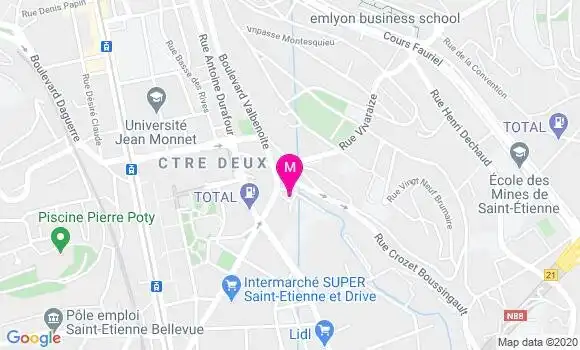 Localisation Dr Emilie Fropier