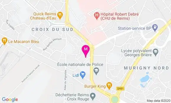 Localisation Dr Rafik Mahdi