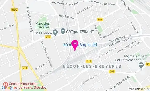 Localisation Dr Aude Fourgoux