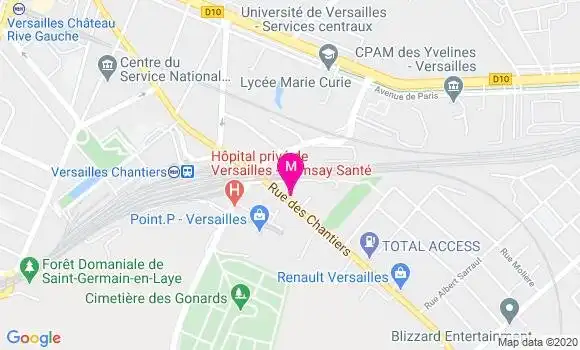 Localisation Dr Michel D