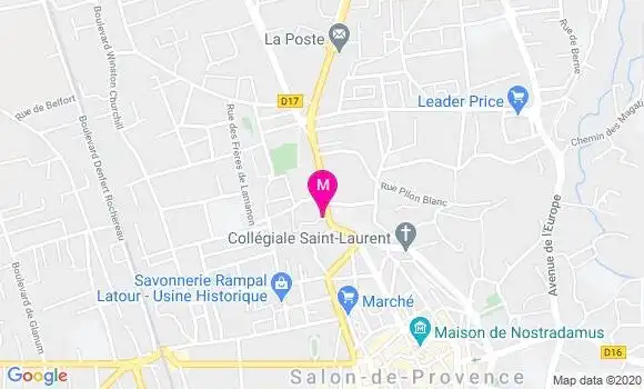 Localisation Dr Yves Kalfon