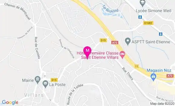 Localisation Dr Arnaud Nevers
