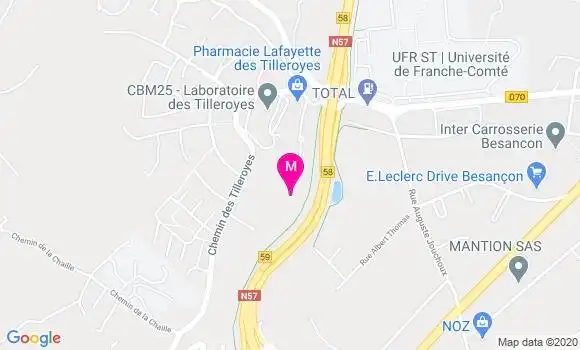 Localisation Dr Maud Aubry