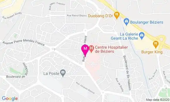 Localisation Dr Redouane Khadly