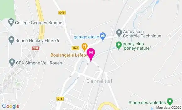 Localisation Dr Stephanie Deschamps